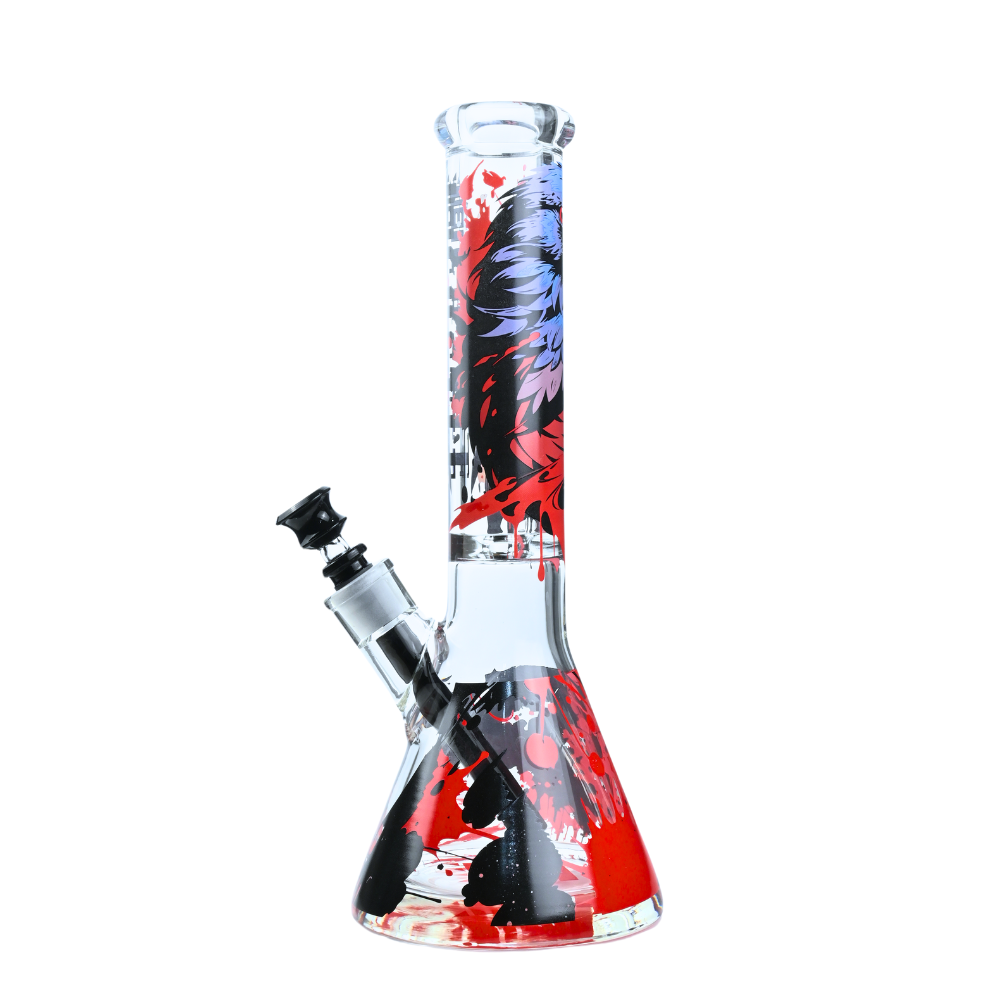 14" 9mm Raven Castle Glass Bong