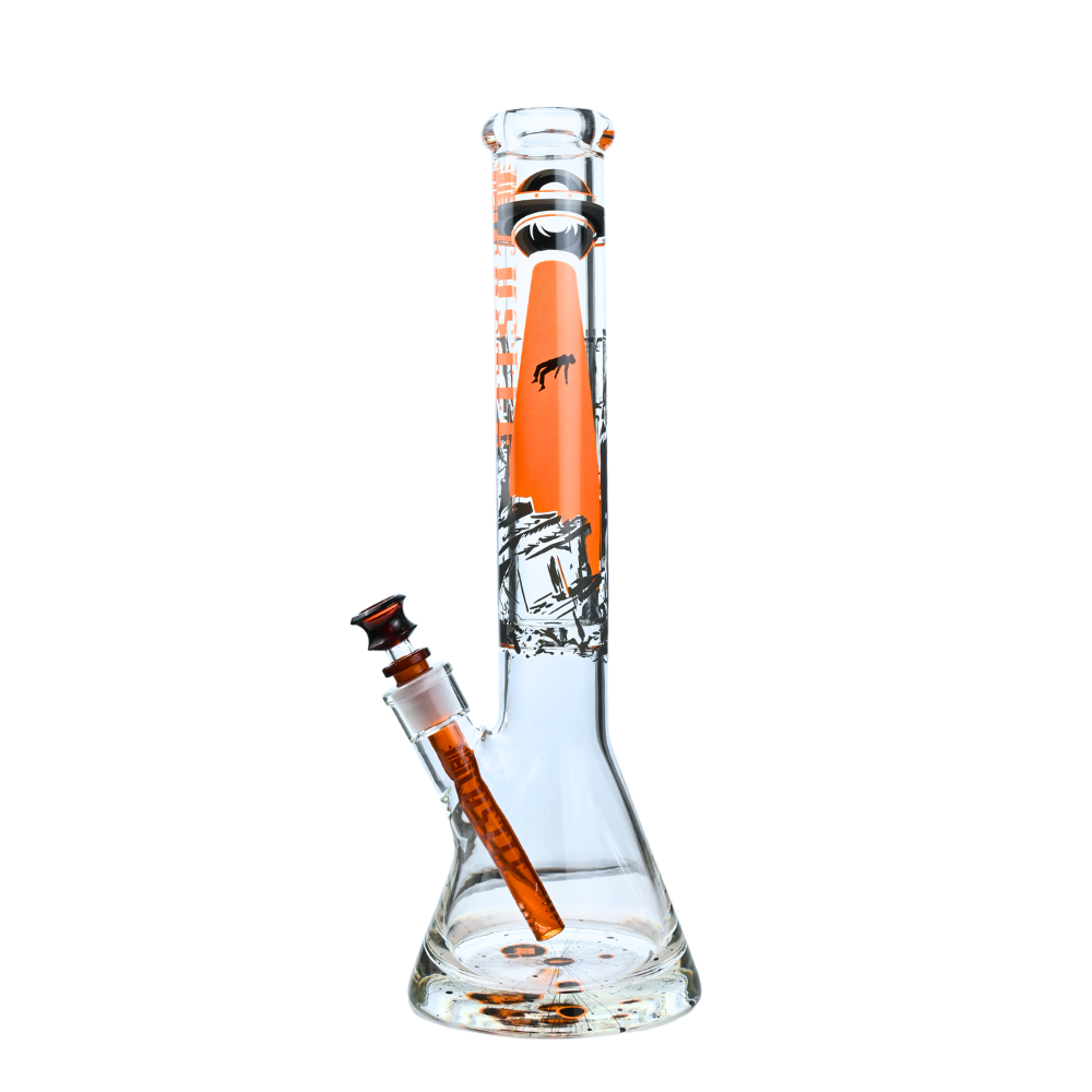 16" 9mm UFO Castle Glass Bong