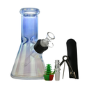 8" Rainbow 6-in-1 Glass Bong Kit