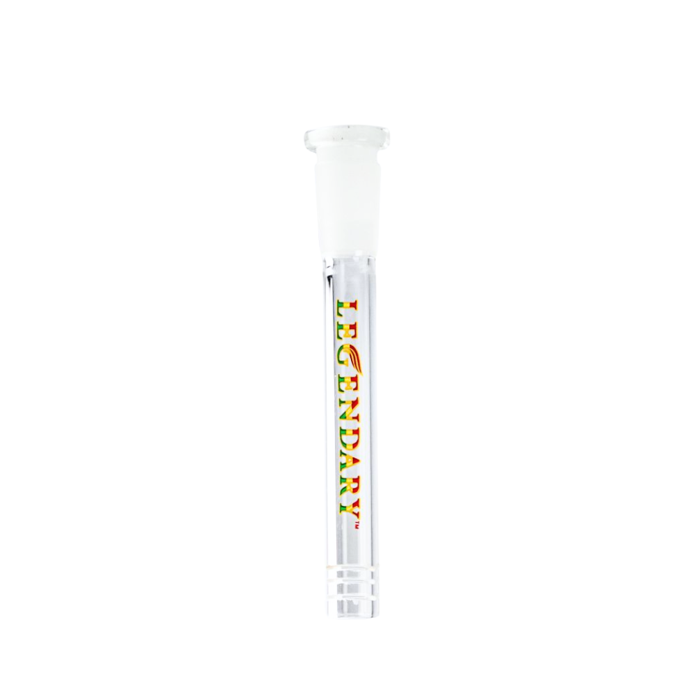 4" Legendary Clear Logo Downstem