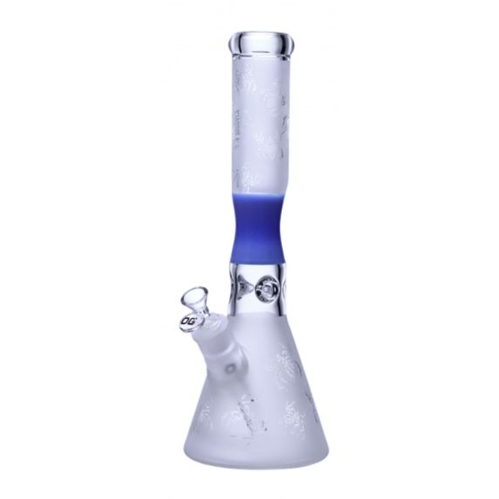 15" 7mm OG Original Shaded Neck Beaker