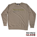 Prohibition - Crossed Out Crewneck - Olive