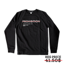 Prohibition - Crossed Out Crewneck - Black