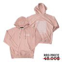 Prohibition - Pattern Hoodie - Pink