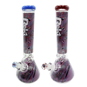 Rekt Bong - 14" 7mm - 3d Swirl