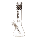 12" 5mm Marley Bubble Beads Beaker Bong