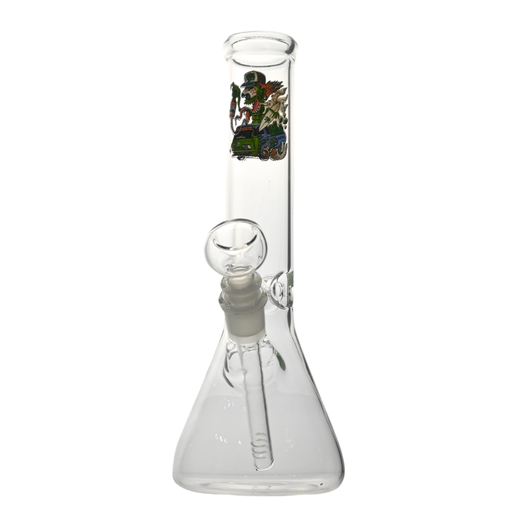 [10 CONICAL] 10" Sticker Conical Glass Bong