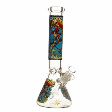 [MB 512] 14" Lady Cowboy Glass Bong