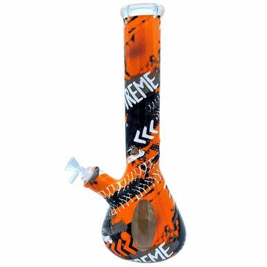 [WP 1676] 14" Printed Beaker Bong