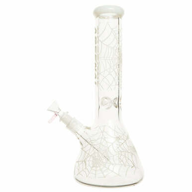 [WP-415-27] 16” 9mm Arsenal Glow In The Dark Glass Bong