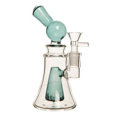 [NB WP-GLBRO1212] 6" 5mm Pyramid Scheme Glass Rig