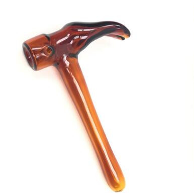 [GLASS HAMMER HANDPIPE] 7" Glass Hammer Hand Pipe