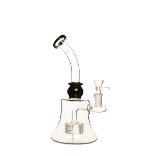 [RO 521] 8" Bowl Ring Percolator Glass Bong