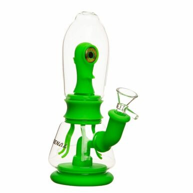 [SA-H162] 8" Monster Double-Filter Silicone Water Pipe
