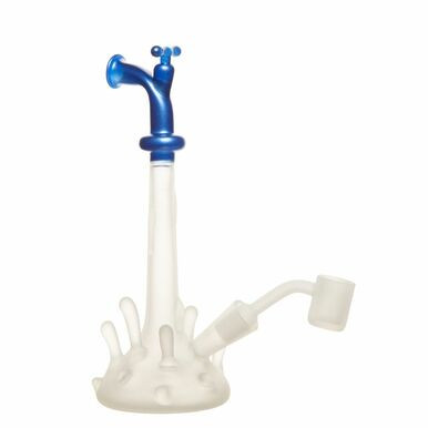 [VC-WP249-007] 8" Tap Sandblasted Rig w/ Banger