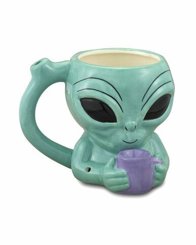 [82542] Alien Pipe Mug