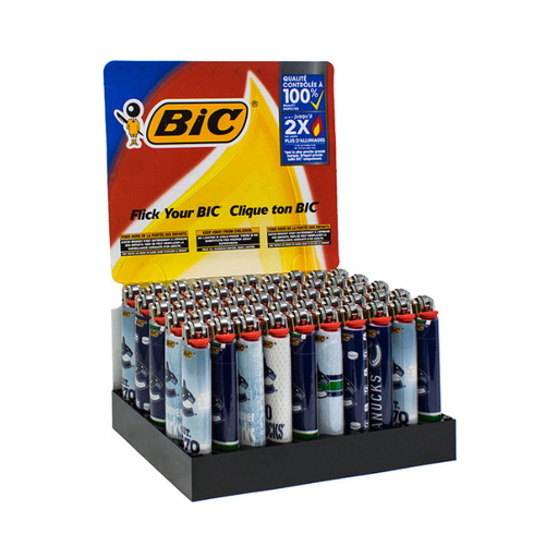 [BIC VANCOUVER CANUCKS 50] Bic Vancouver Canucks Series Lighters - 50ct