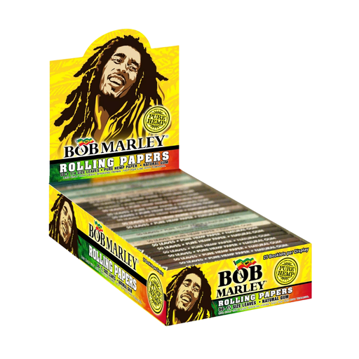 [BOB MARLEY 114 P 25] Bob Marley Hemp 1 1/4 Size Papers - 25ct