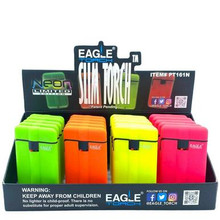 [PT161N] Eagle Neon Slim (PT161N) Torch Lighter - 20ct