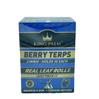 [KPALM 2-MINI-BERRY 20] King Palm 2 Mini Rolls Berry Terps - 20ct