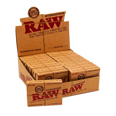 [RAW HYDROSTONE 20] RAW Hydrostone Terracotta Humidifying Stone - 20ct