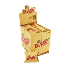 [RAW S UNB T 20] RAW Slim Pre-Rolled Unbleached Tips - 20ct