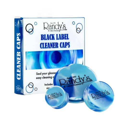 [RANDYS BLUE CLEANER CAPS 3] Randy's Black Label Cleaner Caps (Blue)- 3ct