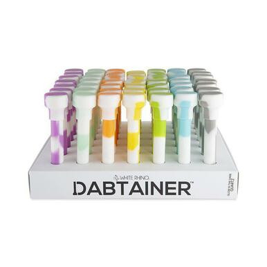 [DABTAINER GLOW IN DARK 49] White Rhino Glow in The Dark Dabtainer - 49ct