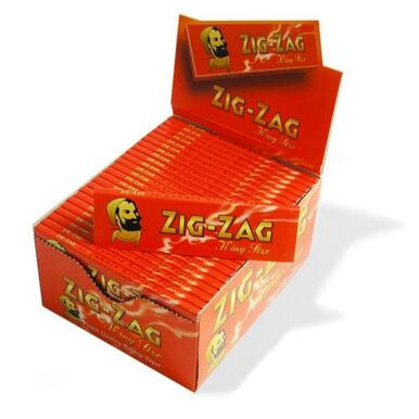 [ZIG ZAG KS P 50] Zig Zag King Size Rolling Papers - 50ct