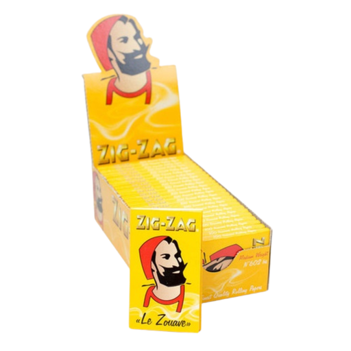 [ZIGZAG M WEIGHT P 25] Zig Zag Medium Weight Rolling Paper - 25ct