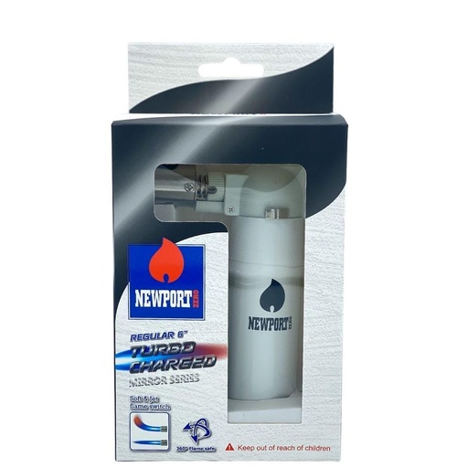 Newport 6″ Torch Lighter - Mirror Series