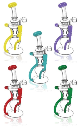 Pulsar Crazy Legs 9" Recycler Rig