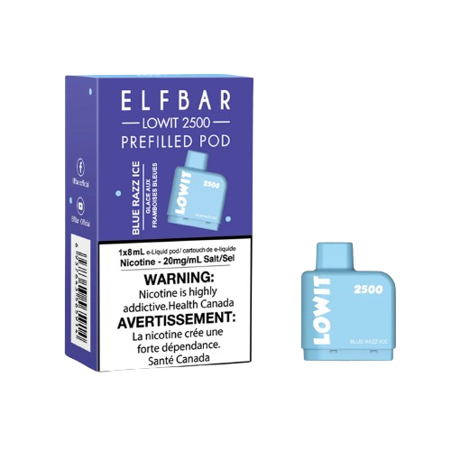 Elf Bar Lowit 2500 Puff Prefilled Pod - 10ct