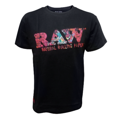 Raw Black and Pink Tshirt