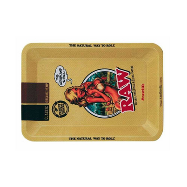 [RAW GIRL ROLLING TRAY MINI] RAW Girl Rolling Tray - Mini