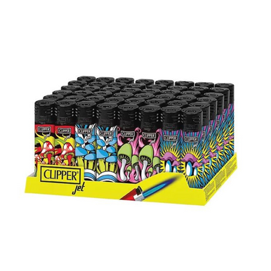 [CLIPPER MUSHROOMS LIGHTERS 48] Clipper Mushrooms Lighters - 48ct