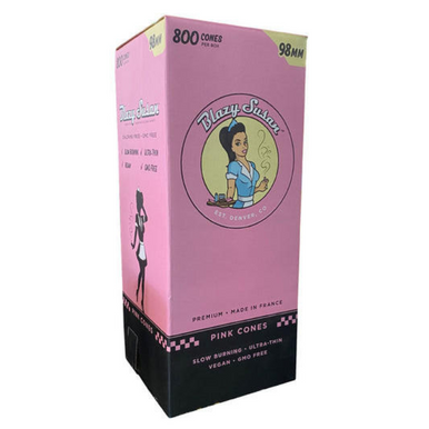 [BLAZY SUSAN 98MM CONES 800] Blazy Susan 98mm Pink Cones - 800ct