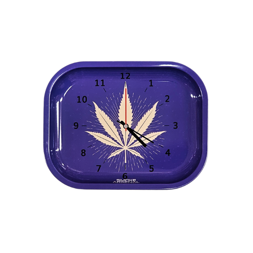 [SATRAY-S245] 420 Clock Metal Rolling Tray - Small