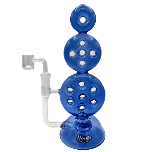 [HA WP-GLB005] 10" Haute Twirl Pipe Dab Rig w/ Banger