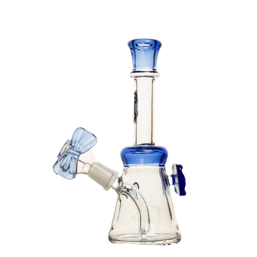 [HA WP-GLQB001] 7" Haute Bow-Tie Bong w/ Matching Bowl & Nail