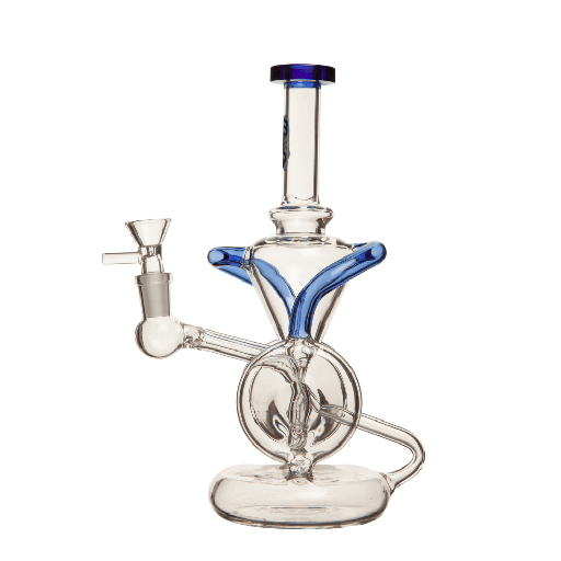 [HA WP-GLQ027] 10” Twin Support Funnel Glass Rig