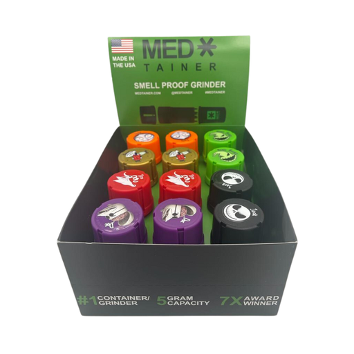 [MEDTAINER NIGHTMEDS#1072] Medtainer Night Meds Collection Grinders- 12ct