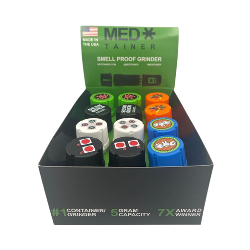 [MEDTAINER GAMER#1056] Medtainer Gamer Collection Grinders- 12ct