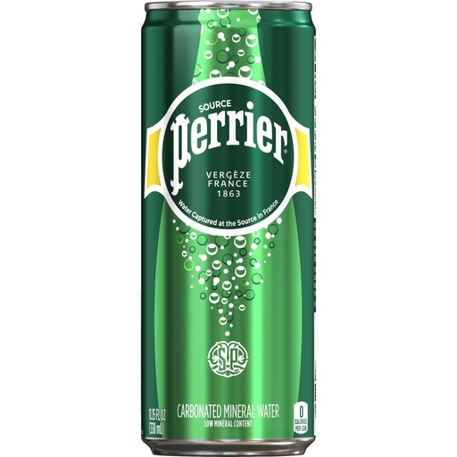 [PERRIER STASH CAN 250ML] Perrier Spring Water Stash Can 250ml