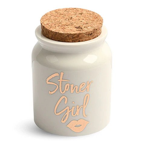 [88070] Stoner Girl Stash Jar