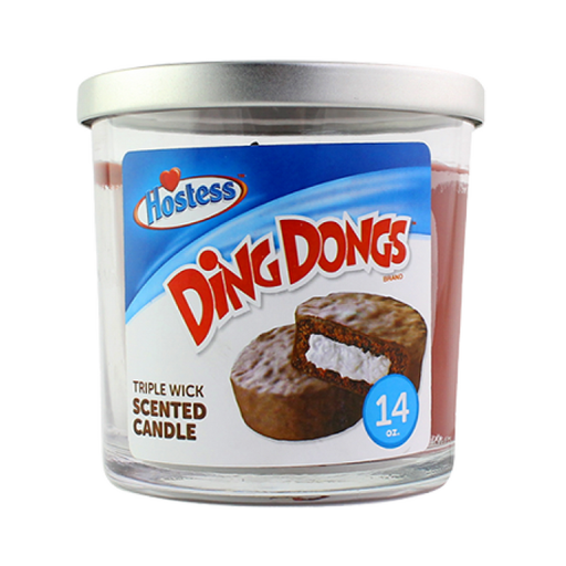 [DING DONGS CANDLE 14OZ] Hostess Ding Dongs 3-Wick Scented Candle - 14oz
