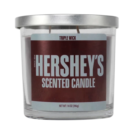 [CHOCOLATE CANDLE 14OZ] Hershey's Chocolate 3 Wick Scented Candle - 14oz