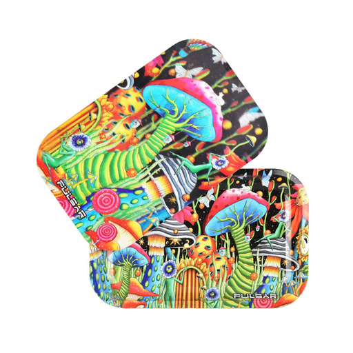 [PULSAR GARDEN OF COSMIC DELIGHTS KIT] Pulsar Garden of Cosmic Delights Mini Metal Rolling Tray w/ Lid