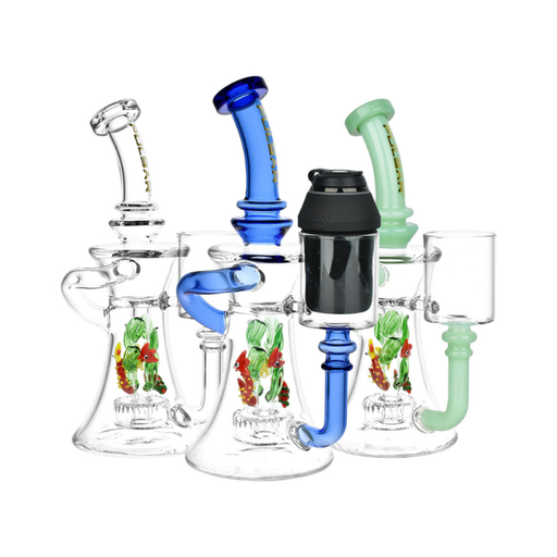 Pulsar 8.5" Aquatic Soiree Recycler Water Pipe For Puffco Proxy