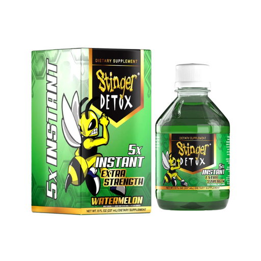 [STINGER 5X CLEANSER WATERMELON] Stinger Detox 5X Instant Strength 8oz Cleanser- Watermelon